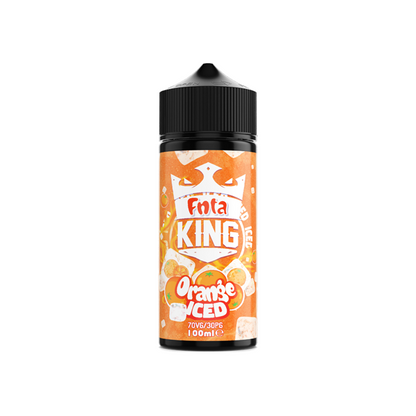 King - FNTA Iced 100ml Shortfill 0mg (70VG/30PG)