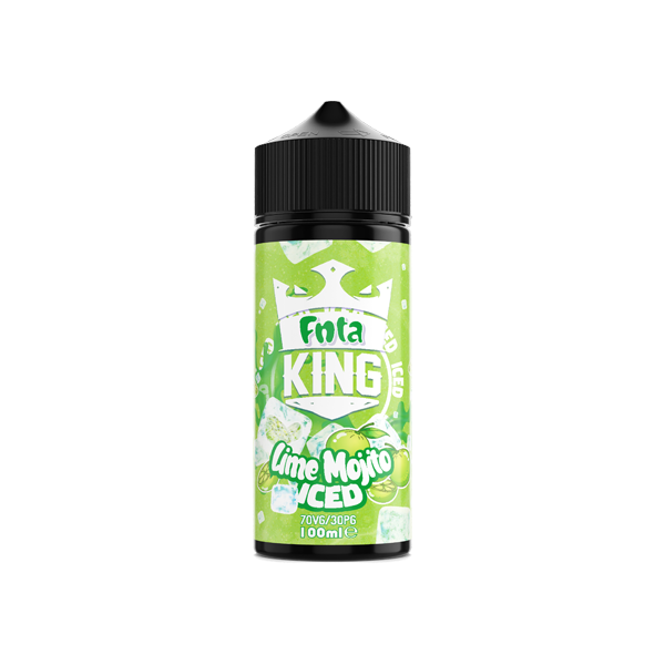 King - FNTA Iced 100ml Shortfill 0mg (70VG/30PG)