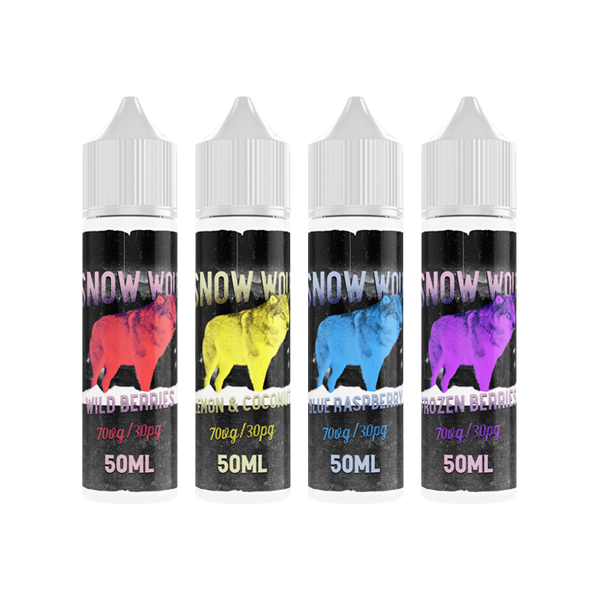 Snow Wolf - 50ml Shortfill 0mg (70VG/30PG)