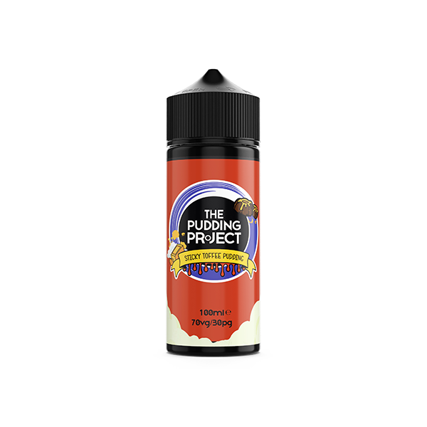 Pudding Project - E-liquid Shortfill 100ml (70VG/30PG) 0mg