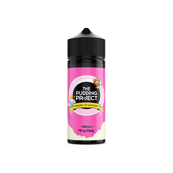 Pudding Project - E-liquid Shortfill 100ml (70VG/30PG) 0mg