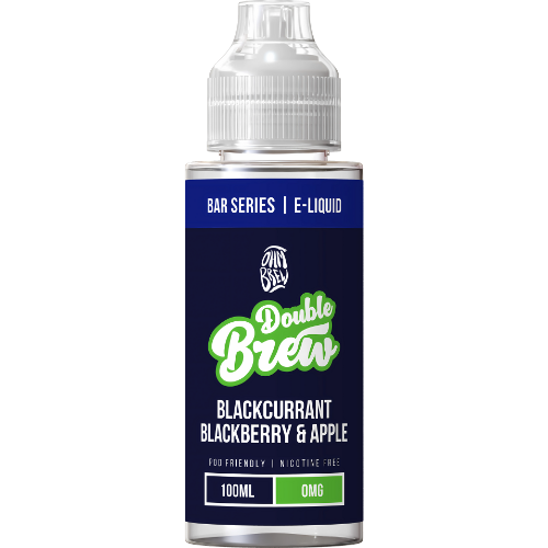 Double Brew - Blackcurrant Blackberry Apple - Shortfill 100ml