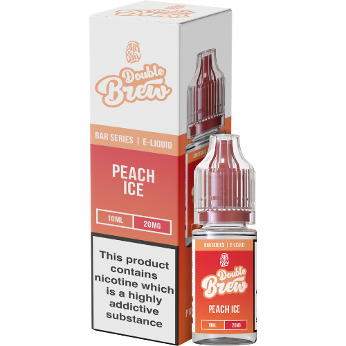 Double Brew - Peach Ice - Nic Salt