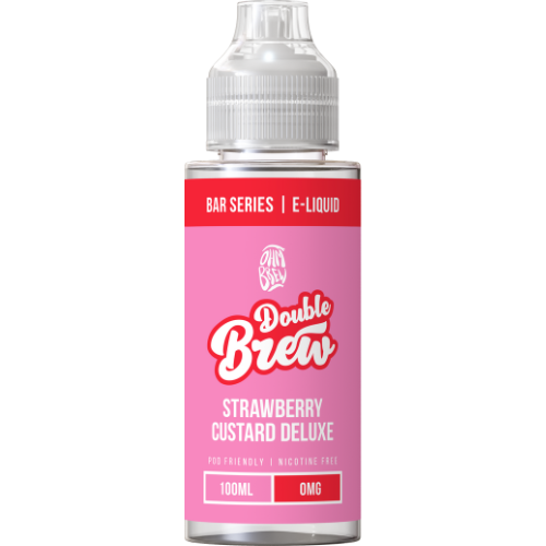 Double Brew - Strawberry Custard Deluxe - Shortfill 100ml