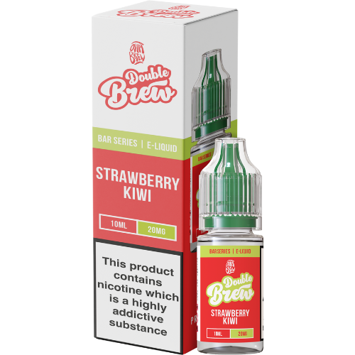 Double Brew - Strawberry Kiwi - Nic Salt