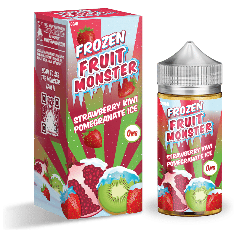 Monster Vape Labs Frozen Fruit Monster Strawberry Kiwi Pomegranate 100ml