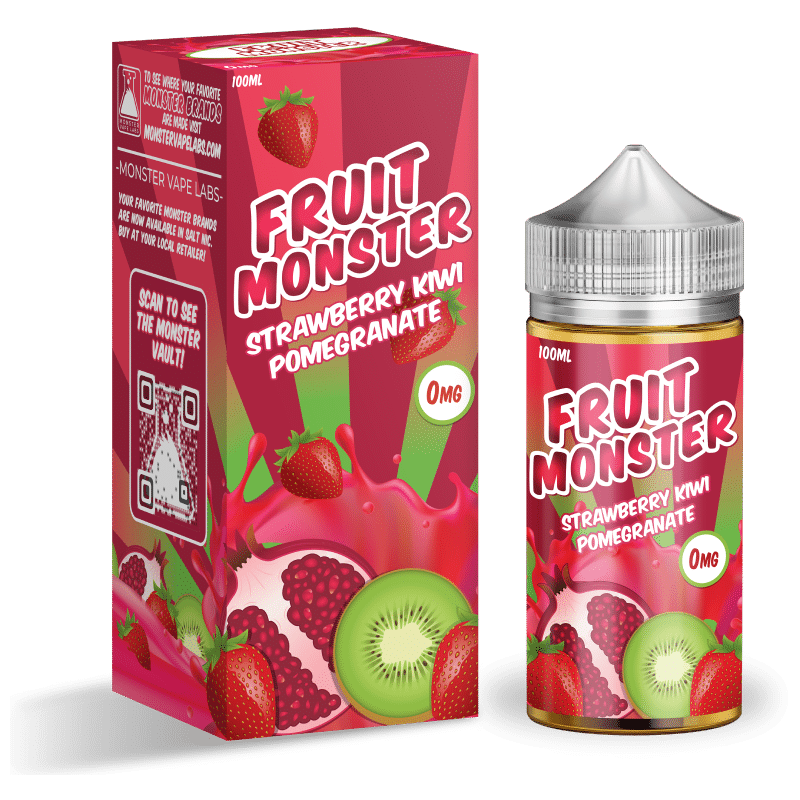 Monster Vape Labs Fruit Monster Strawberry Kiwi Pomegranate 100ml