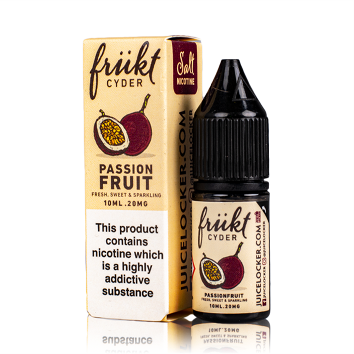 Frukt - Passion Fruit 10ml Nic Salt