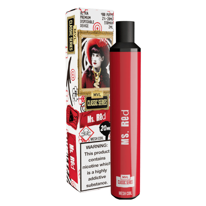 Monster Vape Labs Classic Series Ms. Red Disposable